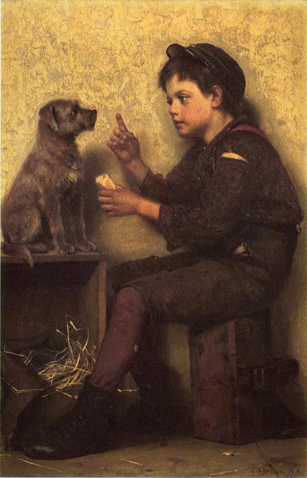 The Lesson (Урок), 1886