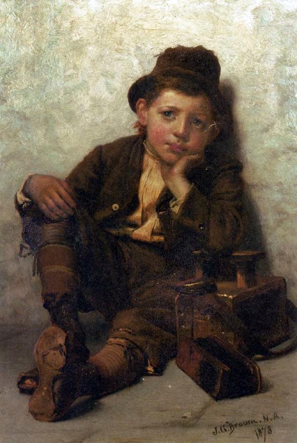 The Little Shoeshine Boy (Маленький чистильщик обуви), 1878