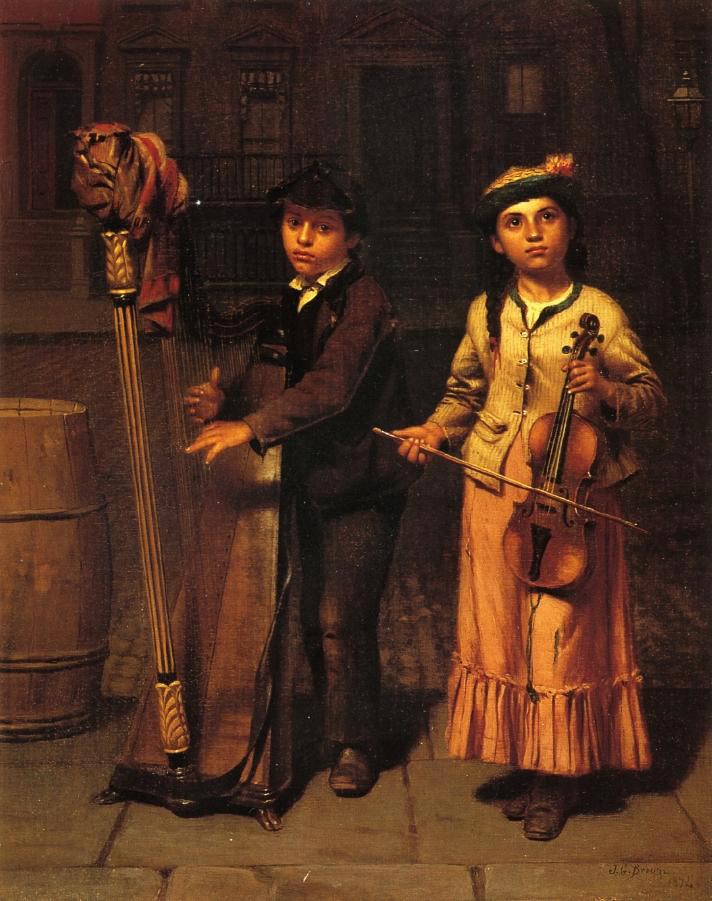 The Two Musicians (Два музыканта), 1874