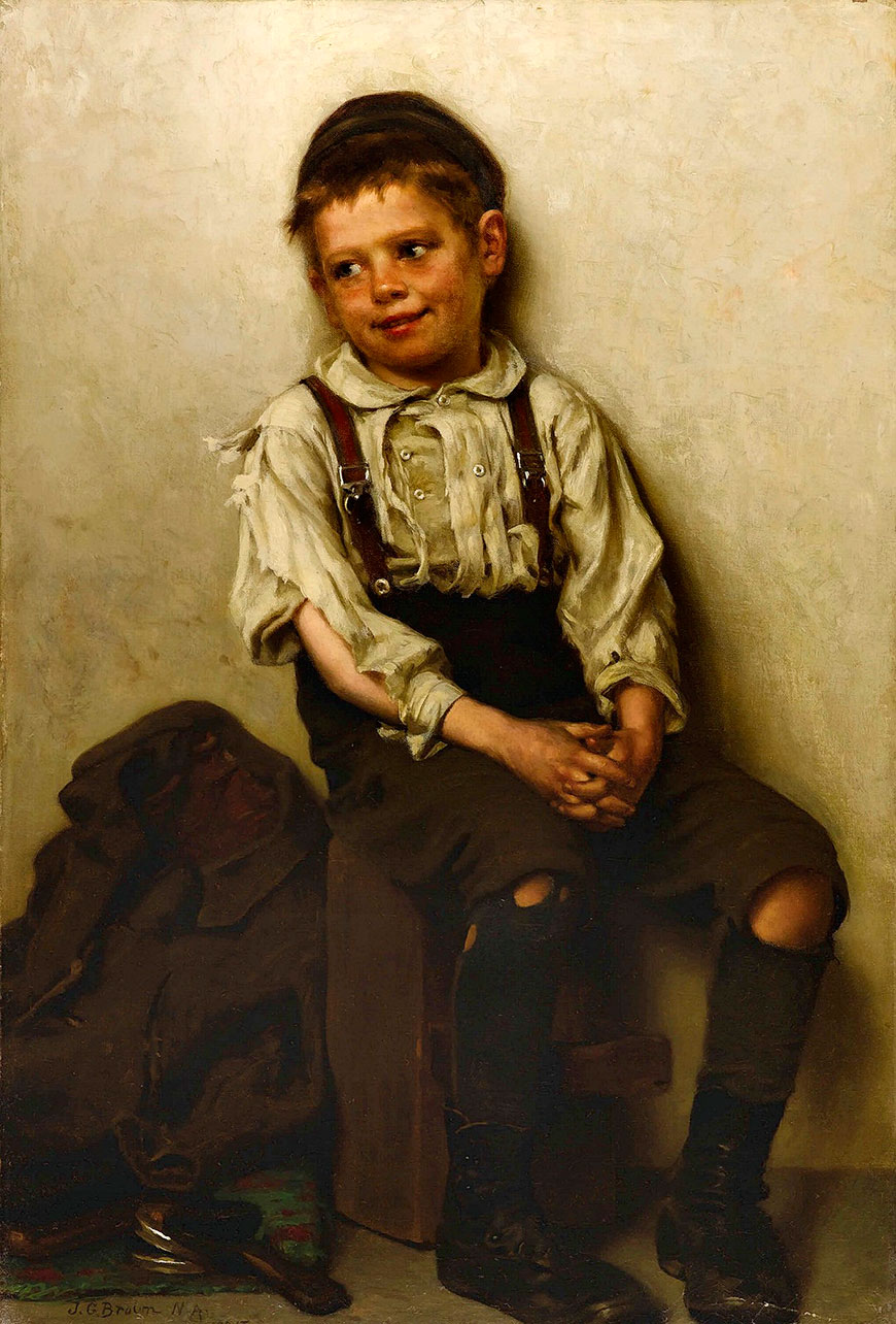 Daydreaming. The Shoe Shine Boy (Грезящий. Чистильщик обуви)