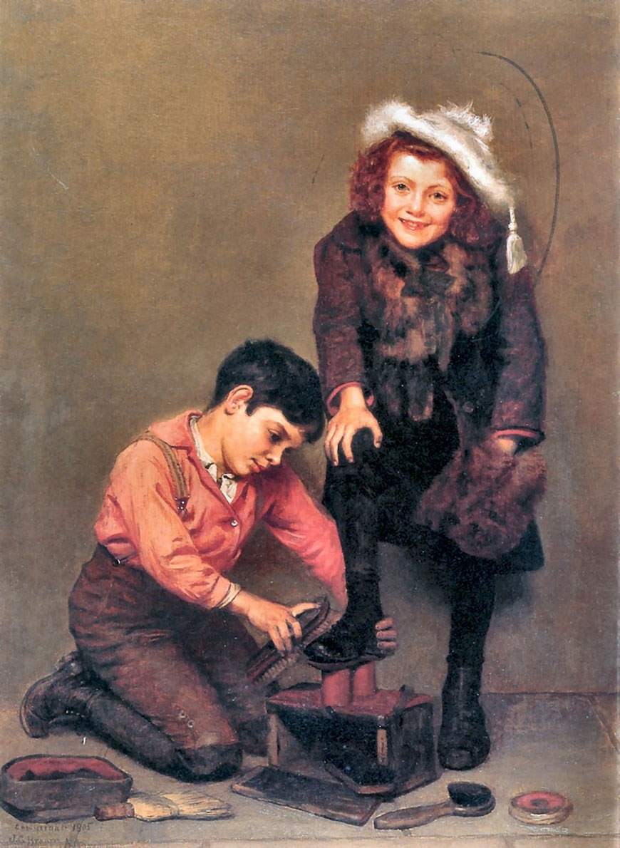 The Bootblack (Чистильщик обуви), 1905