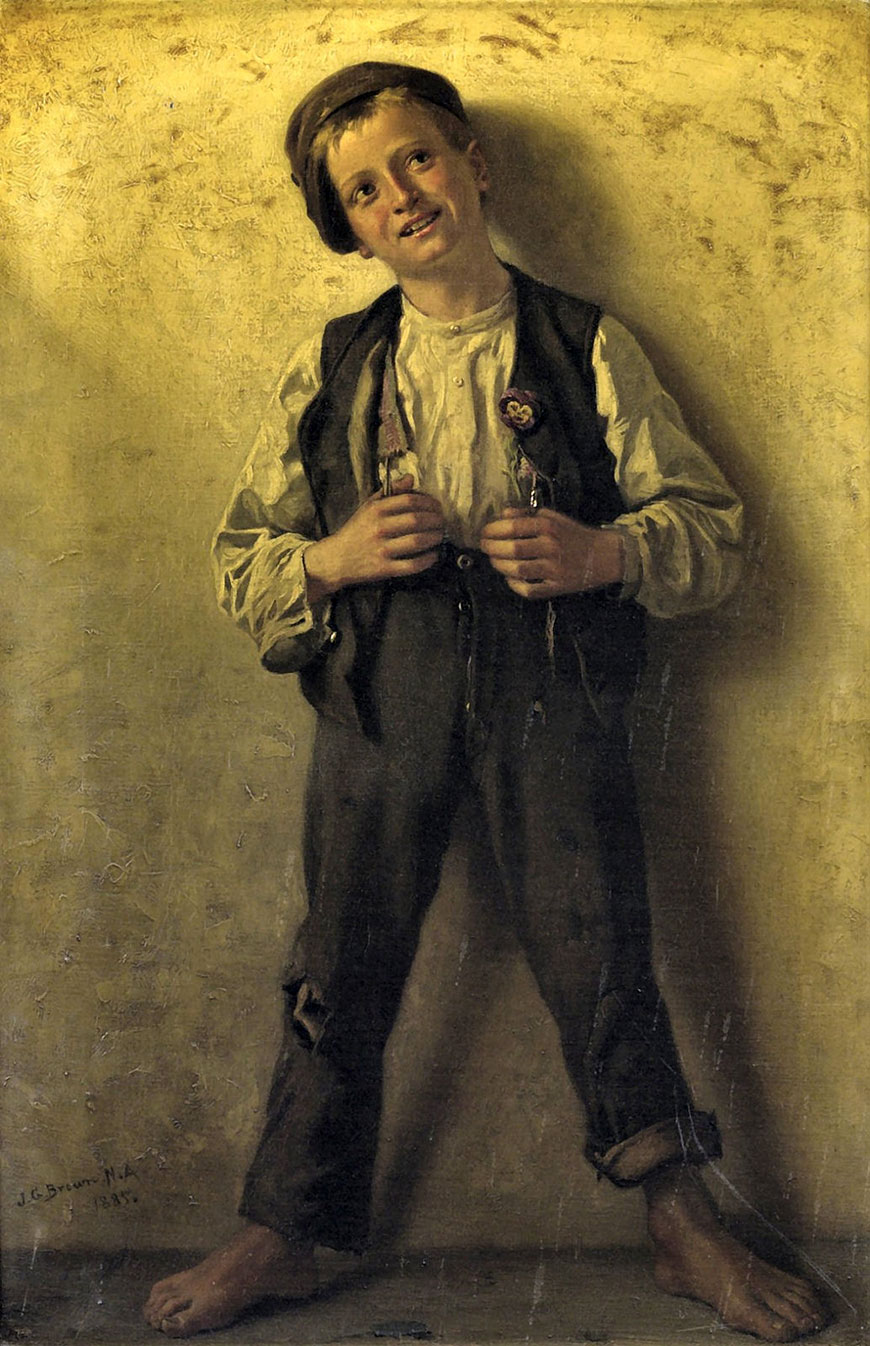 Street Urchin (Уличный мальчишка), 1885