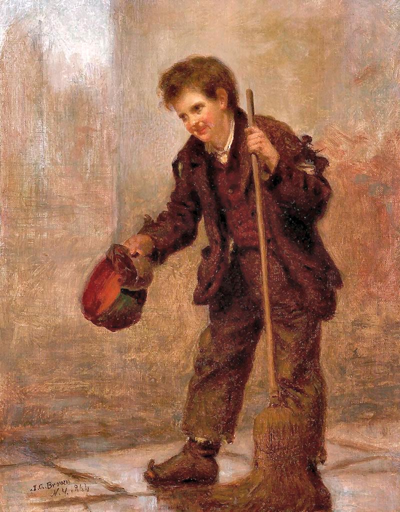 Street Sweeper (Подметальщик улицы), 1864