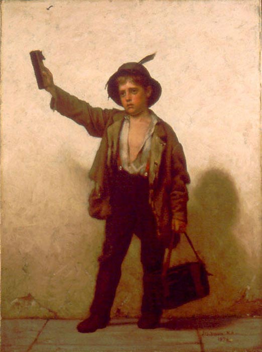 Shoeshine Boy (Мальчик-чистильщик обуви), 1878