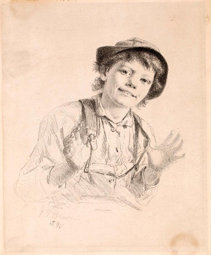 Young Boy (Мальчик), 1890