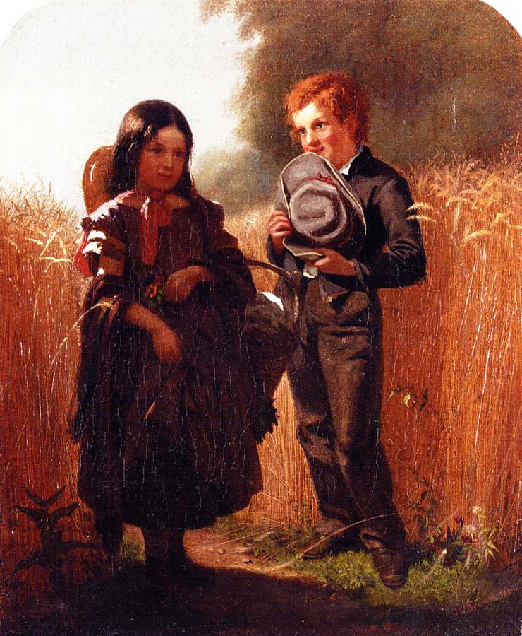 Coming Thro' the Rye (Прогулка по ржаному полю), 1860