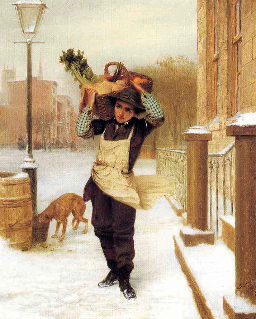 Delivery Boy (Мальчик-разносчик), 1863