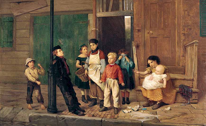 The Bully of the Neighborhood (Соседский хулиган), 1866