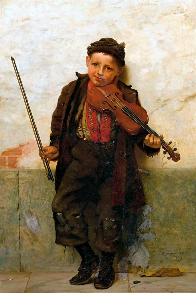 Street Musician (Уличный музыкант), 1878