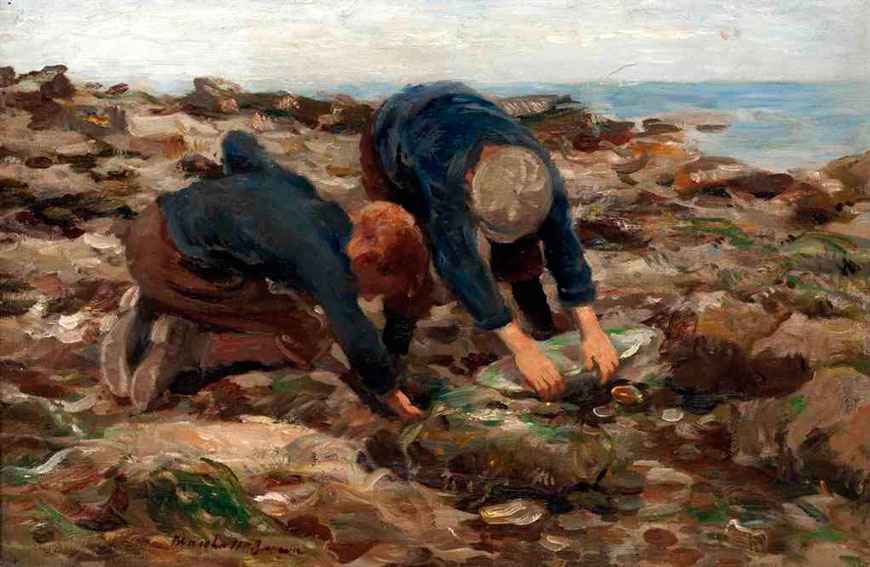 The cockle pickers (Собиратели моллюсков)