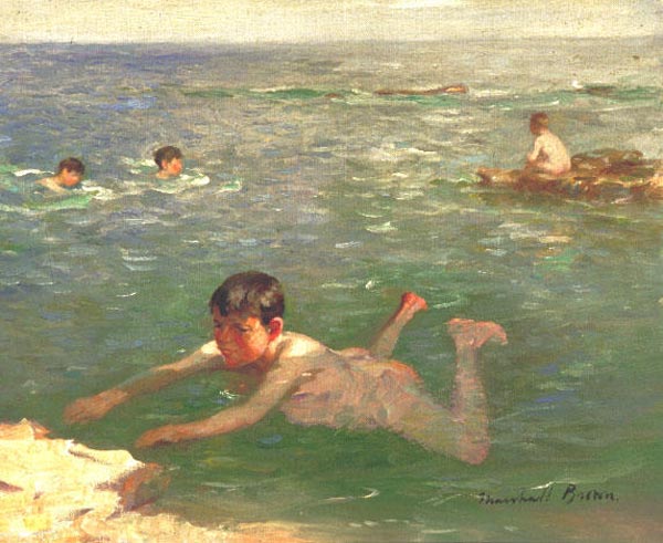 Boy Swimming (Плавающий мальчик)