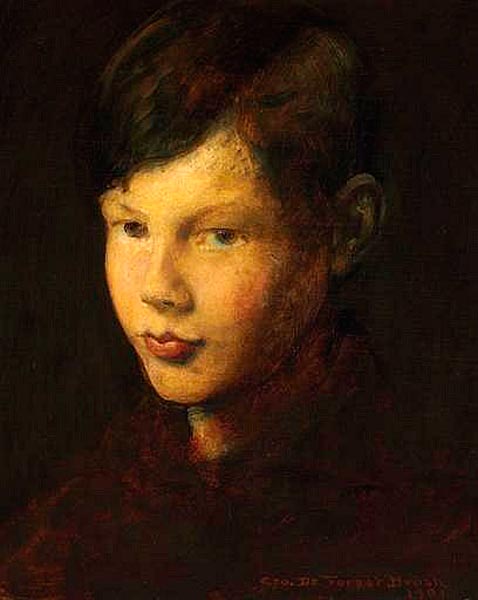 Portrait of Gerome, the Artist's Son (Портрет Жерома, сына художника), 1901