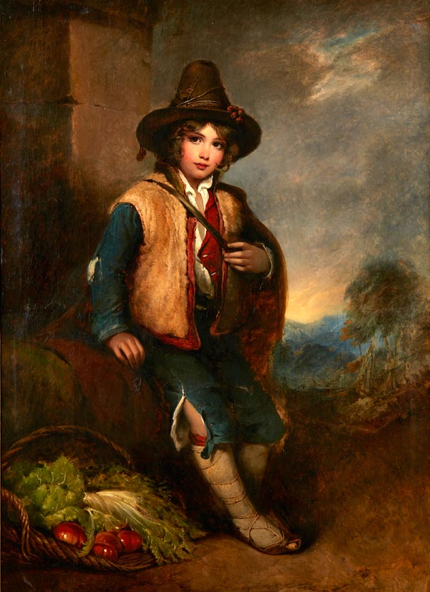 Boy of Picinisco (Мальчик из Пичиниско), 1842