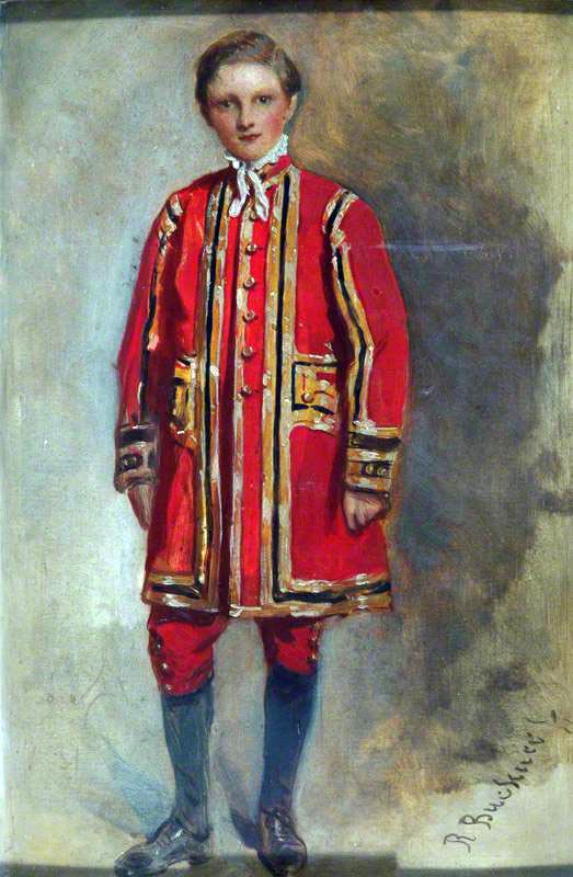 Portrait of a boy chorister of the Chapel Royal (Портрет мальчика-певца Королевской капеллы), c.1873