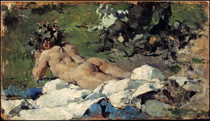 Fauno / Desnudo infantil (Фавн / Нагое детство), 1888