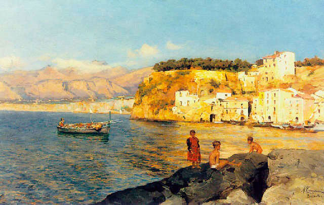 Veduta di Sorrento (Вид на Сорренто), 1889