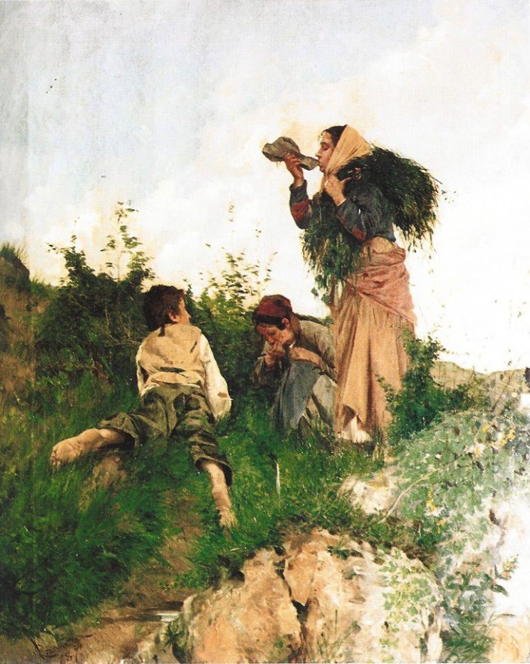 La sete nei campi (Жажда на поле), 1877