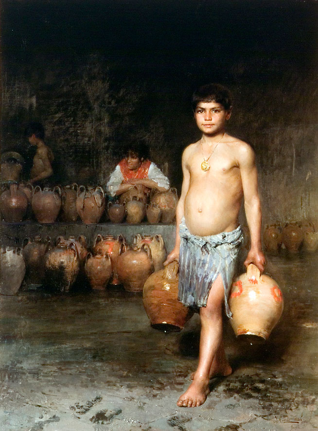 L'acqua zurfegna a Santa Lucia (Вода Зурфегна в Санто-Лючии), 1884