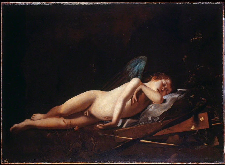 Cupid Sleeping (Спящий купидон), c.1618