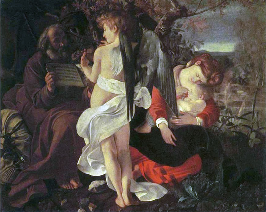 Rest on the Flight into Egypt (Отдых на пути в Египет), c.1597