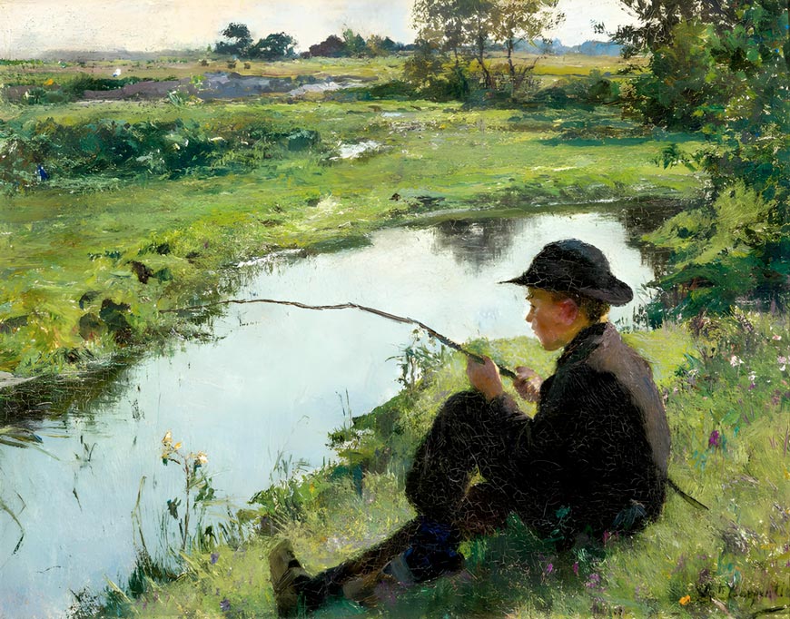 Het vissertje (Маленький рыбак)