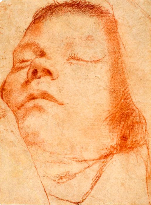 Head of a sleeping boy (Голова спящего мальчика)