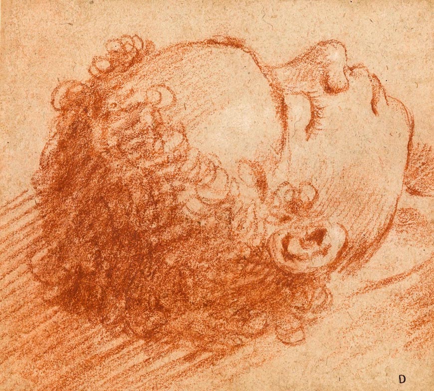 The head of a sleeping boy (Голова спящего мальчика)