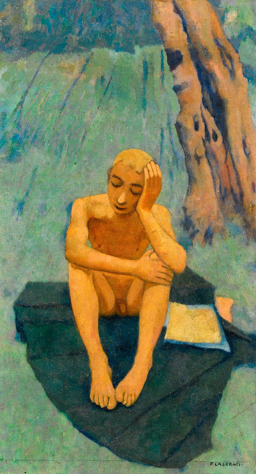 Giovinetto nel Bosco (Юноша в лесу), 1940