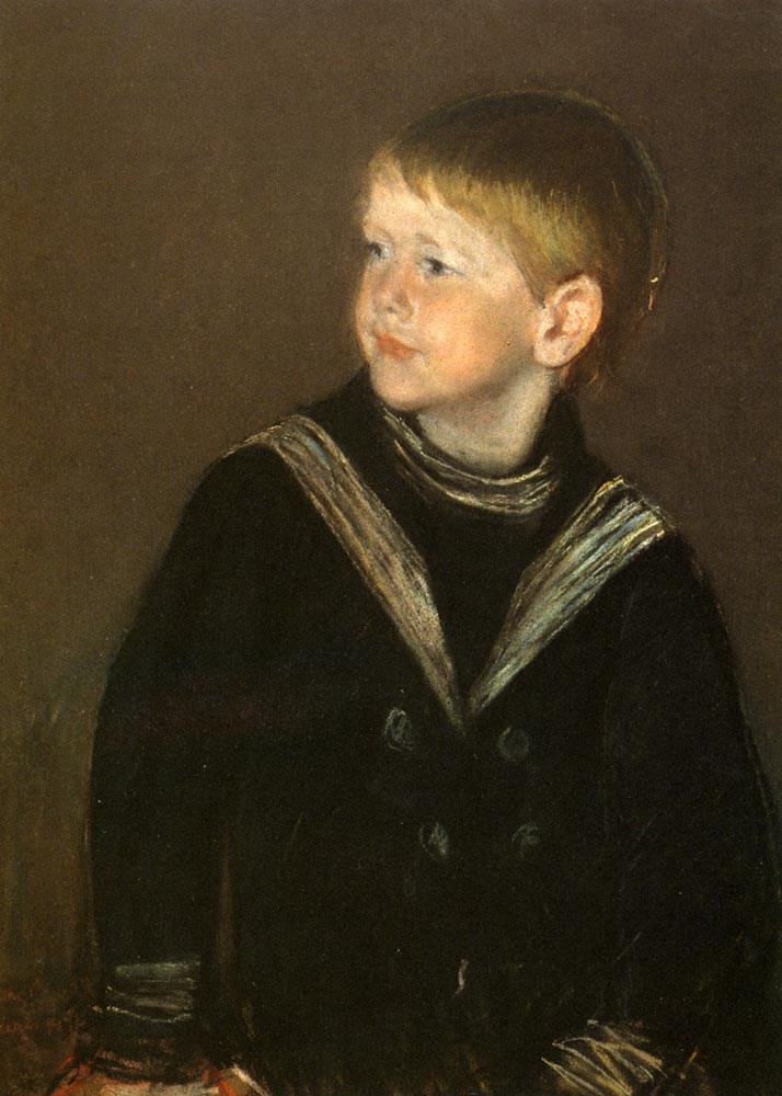 Sailor boy / Portrait of Gardner Cassatt as a Child (Мальчик в матроске / Портрет Гарднера Кассатт в детстве), 1892