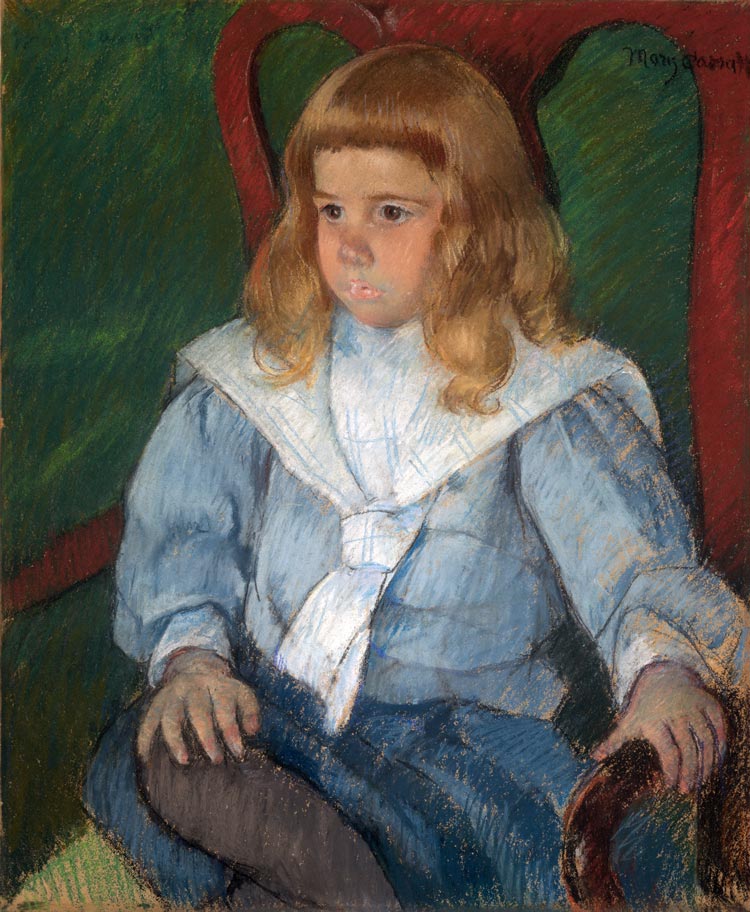 Boy with golden curls / Portrait of Harris Whittemore, Jr., B.A. (Мальчик с золотыми кудрями / Портрет Харриса Уиттемора-младшего, бакалавра искусств), 1898