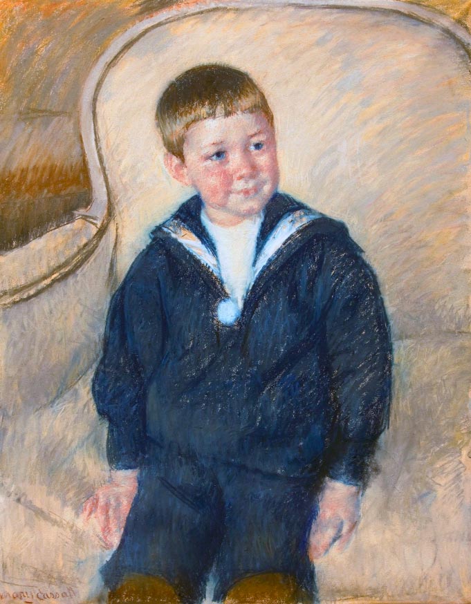 Portrait of Master St. Pierre as a young boy (Портрет мастера Сен-Пьера в детстве), c.1906