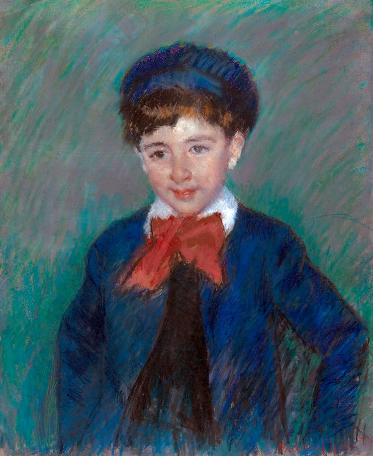 Charles Dikran Kelekian, age eight (Чарльз Дикран Келекян в восемь лет), 1908