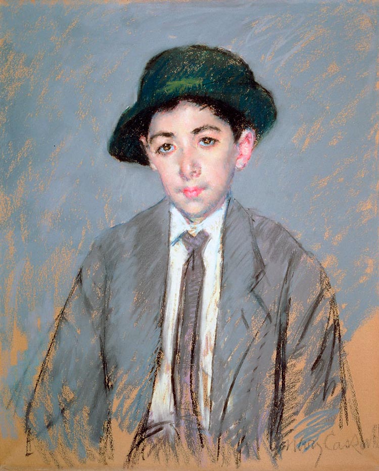 Portrait of Charles Dikran Kelekian at age 12 (Портрет Чарльза Дикрана Келекяна в 12 лет), 1910