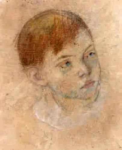 Portrait d'un jeune enfant, présumé de Robert Cassatt, fils D'Alexandre Cassatt et neveu de Mary Cassatt (Портрет ребенка; предположительно Роберта Кассатт, сына Александра Кассатт и племянника Мэри Кассатт)