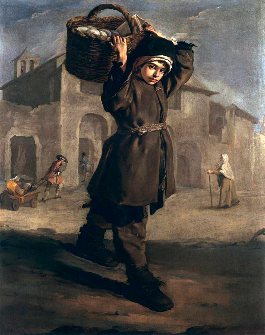 Ragazzo con Gerla (Мальчик с плетёнкой), c.1730