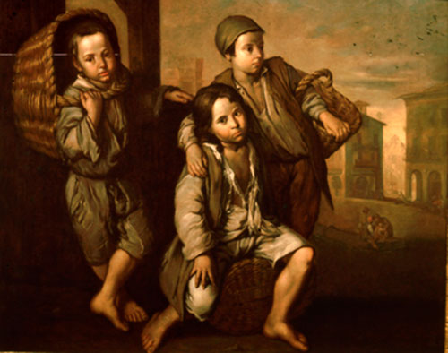 Three Urchins (Три сорванца), c.1725-1735