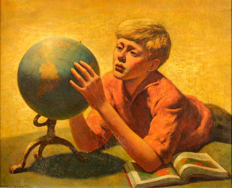 The young geographer (Юный географ), 1926