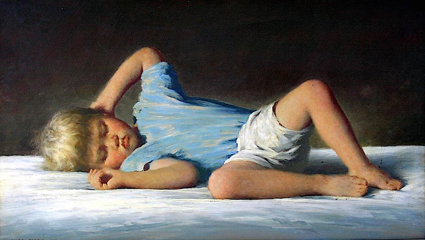 The Sleeping Child (Спящий мальчик), 1940s
