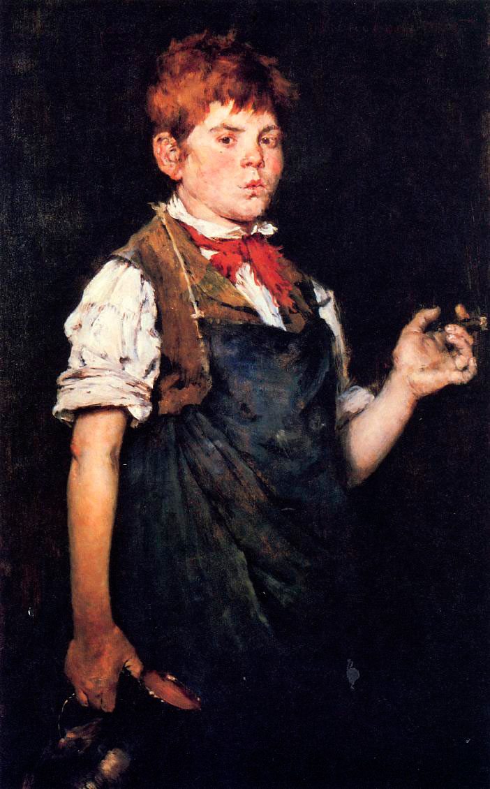 The Apprentice aka Boy Smoking (Подмастерье или Курящий мальчик), 1875