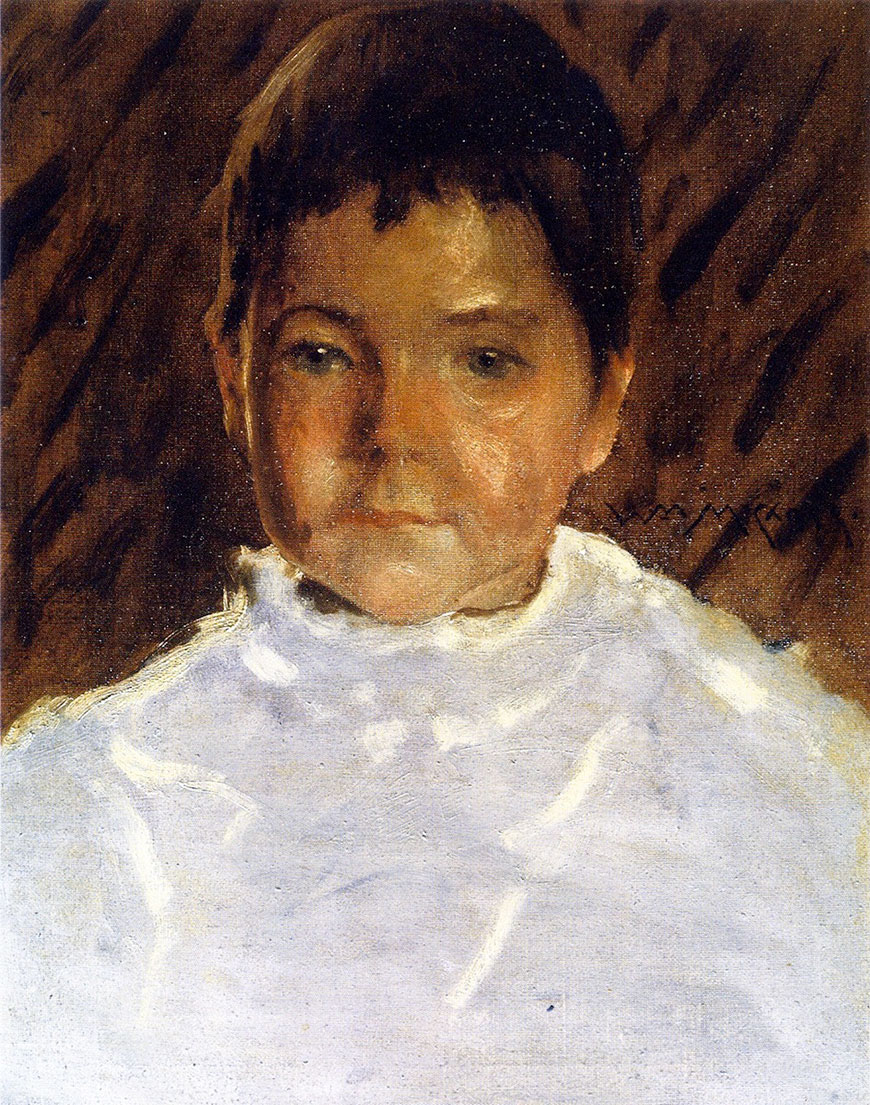 Study of a Boy's Head aka Robert Stewart Chase (Эскиз головы мальчика или Роберт Стюарт Чейз), 1900