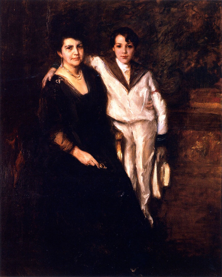 Mrs. W.M. Chase and R.D. Chase (Миссис У.М. Чейз и Р.Д. Чейз), 1916