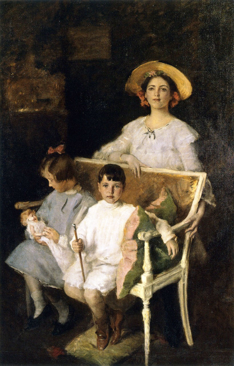 Portrait Group aka Dorothy, Helen and Bob (Портретная группа или Дороти, Элен и Боб), c.1904