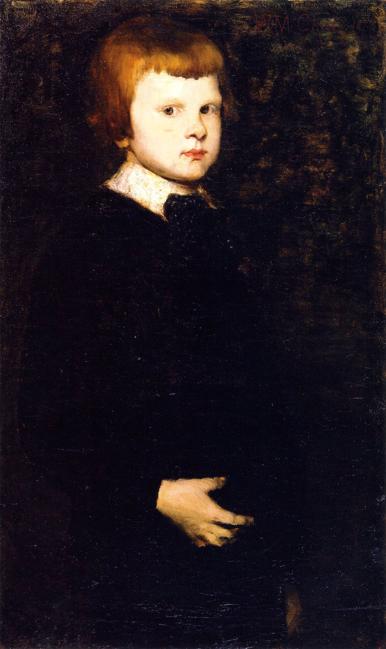 Portrait of Piloty's Son (Портрет сына Пилоти), 1877