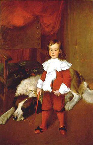 Boy in Red, Portrait of Josiah Lasell (Мальчик в красном, портрет Джозиа Ласелла), 1895