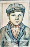 Portrait of a boy in a cap