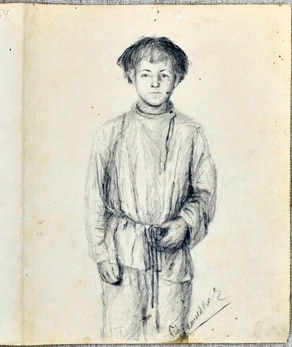 Крестьянский мальчик (Peasant boy), конец XIX