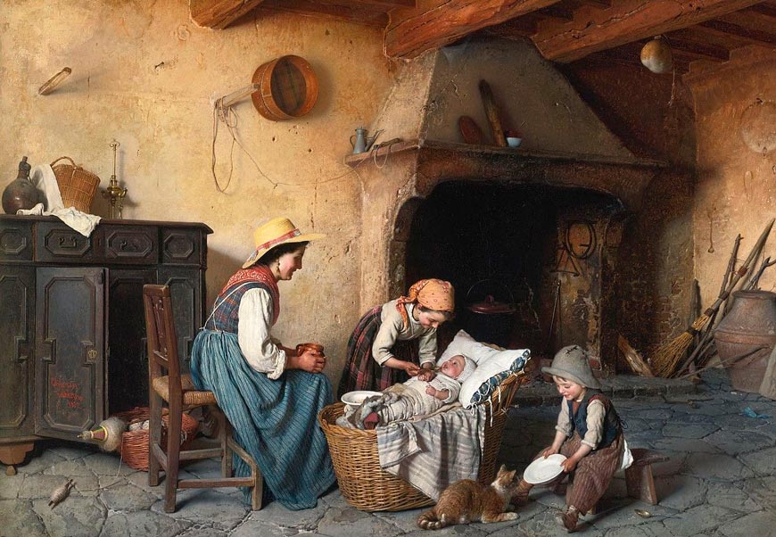 La pappa (Детская каша), 1872