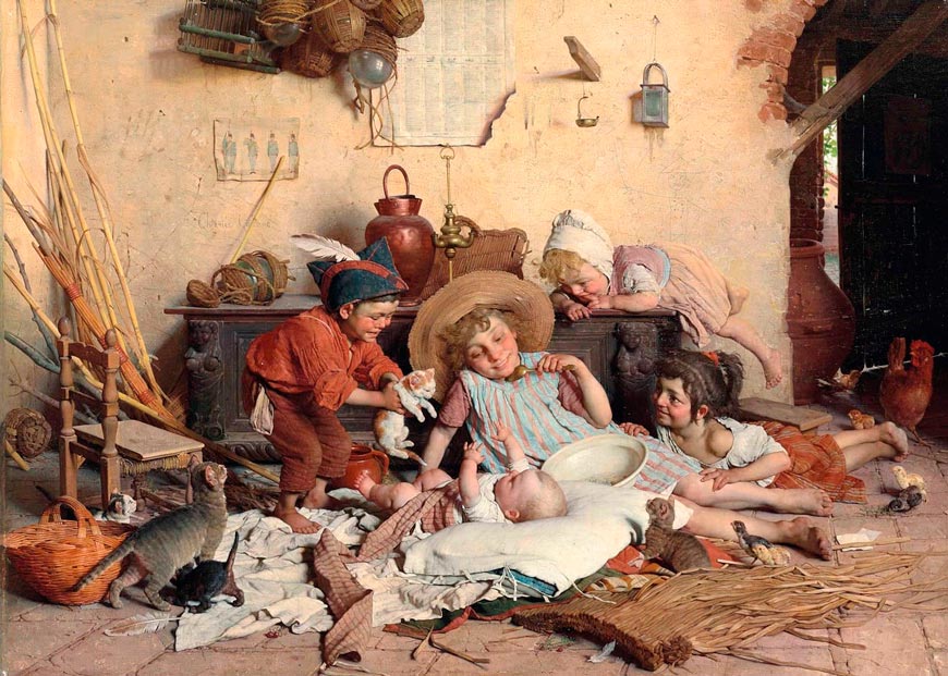 Childhood Joys (Радости детства), c.1895