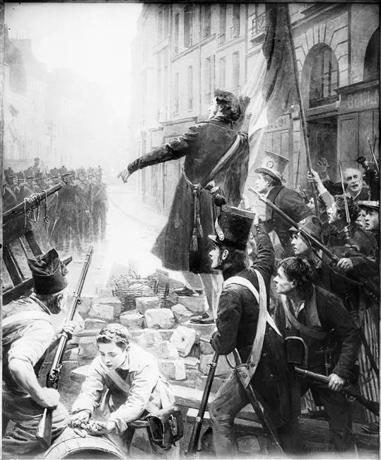 "Sur la barricade" ("На баррикады!"), exp.1909