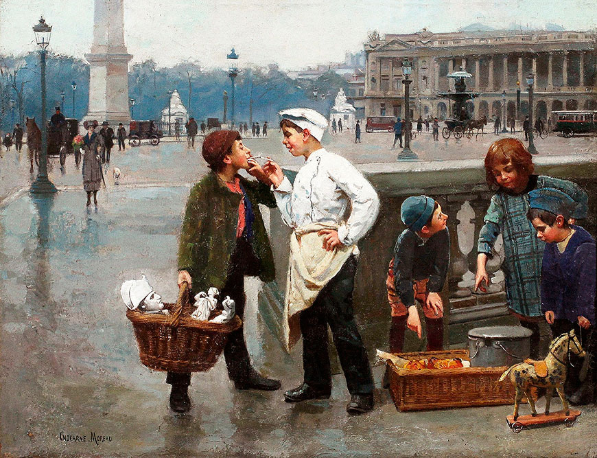 The Little Traders or Have a Light (Маленькие торговцы или Есть прикурить?), 1900